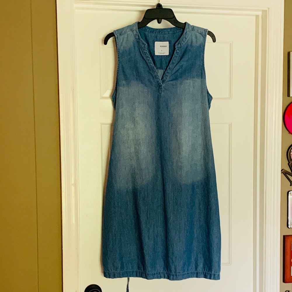 Denim summer dress